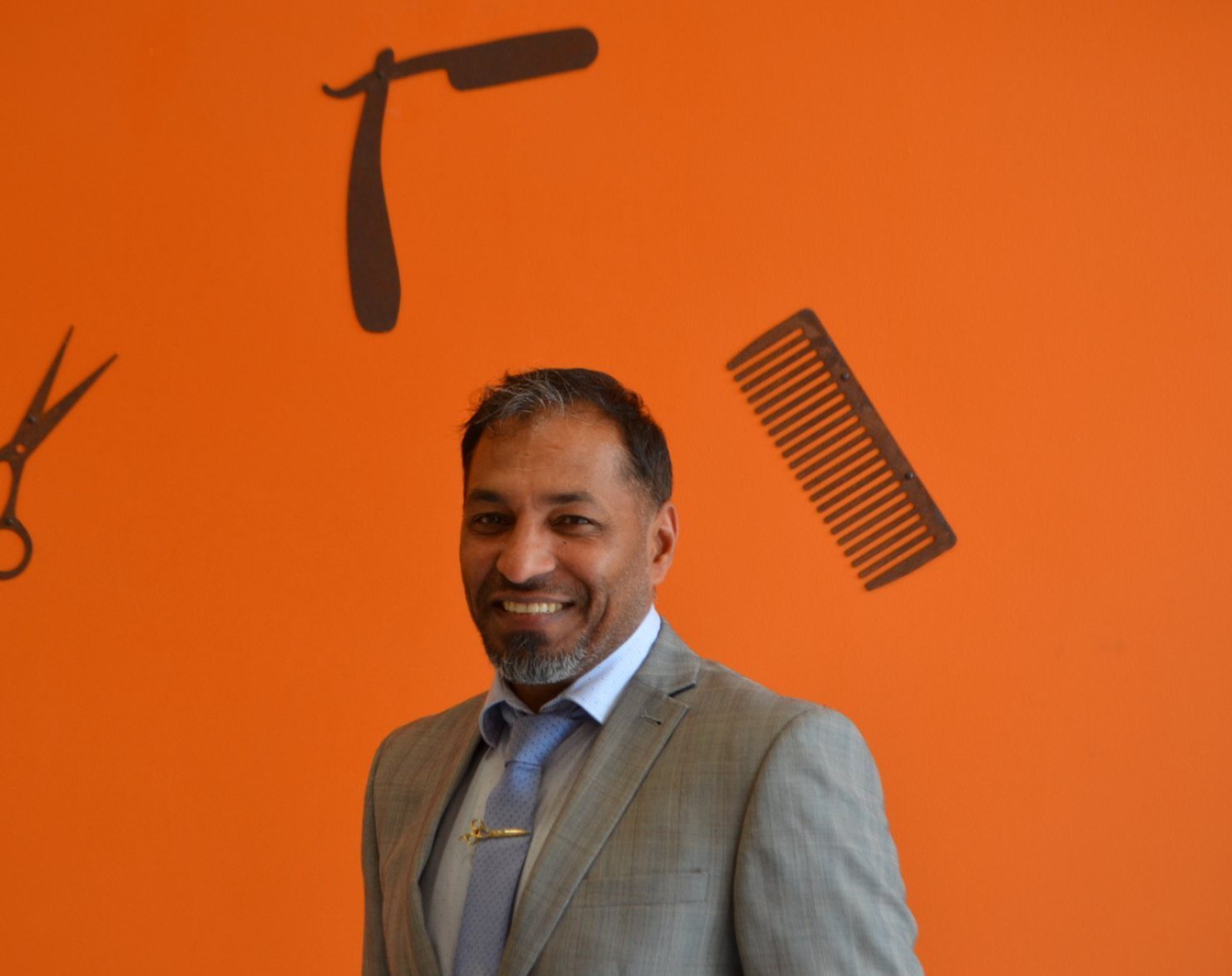 Blade, owner of Blade Brown Barbers
